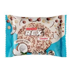 Хлебцы Protein rex протеино-злаковые Royal cake 55г кокосовый крамбл