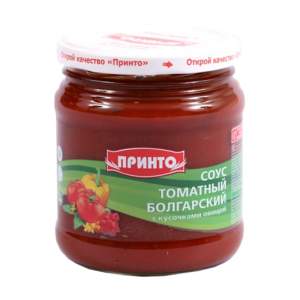 Соус томатный Болгарский Принто 460гр