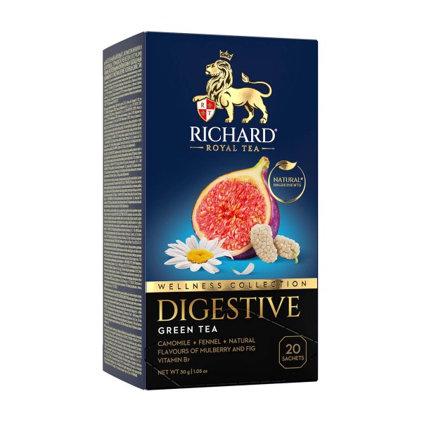 Чай зеленый Richard Digestive 20пак