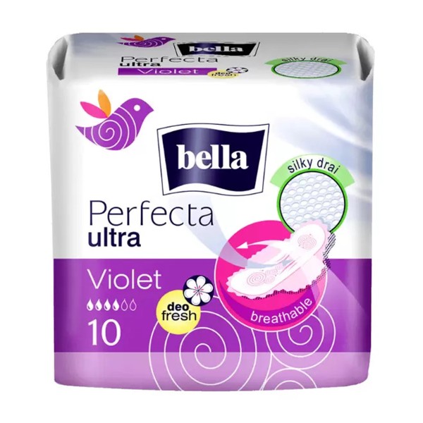 Прокладки гигиенические Bella Perfecta ultra deo 10шт violet
