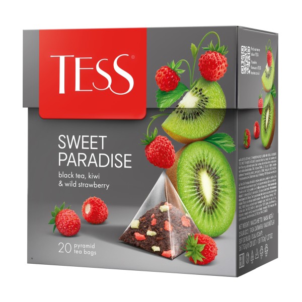 Чай черный Tess Sweet paradise 20пирам