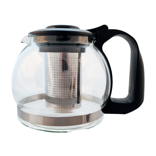 Чайник заварочный стеклянный с ситом 1200мл Tima