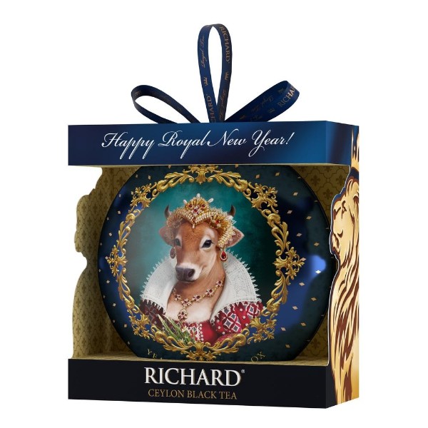 Чай черный Richard Christmas Toy Часы 20г