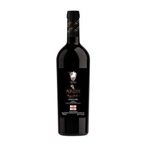 Вино красное сухое Мукузани Тетри 11-13% 0,75л