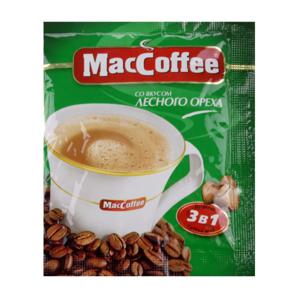 Напиток кофейный MacCoffee 3в1 18г со вкусом лесного ореха