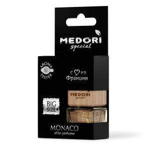 Ароматизатор подвесной Medori парфюм бутылочка 6мл monaco