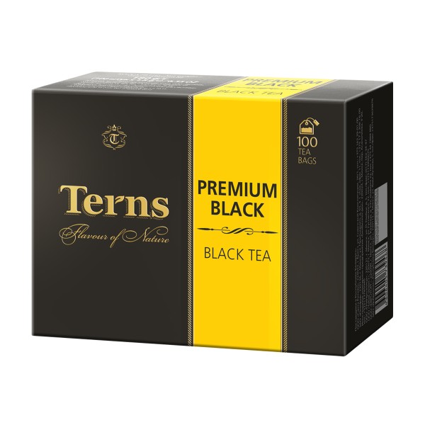 Чай черный Terns Premium black 100пак