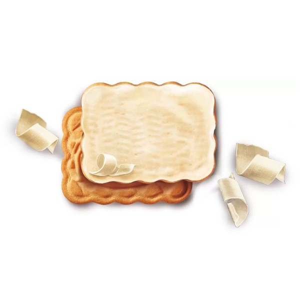 Печенье Юбилейное со светлой глазурью 121г