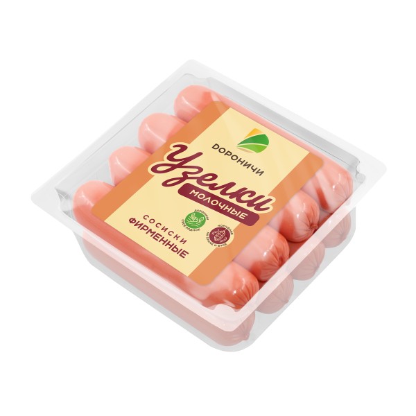 Сосиски Фирменные Молочные узелки 380г