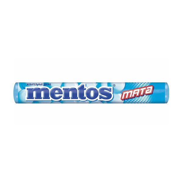 Жевательное драже Mentos 37,5г мята