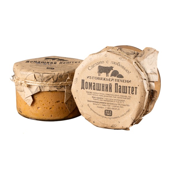 Паштет из говяжей печени Элитконсерв 250г