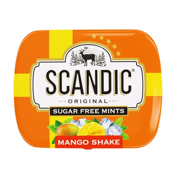 Конфеты Scandic без сахара 14г манго