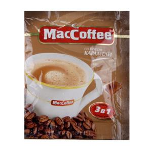 Напиток кофейный MacCoffee 3в1 18г со вкусом карамели