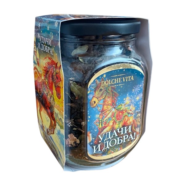 Чай черный Удачи и добра Dolche Vita 125г