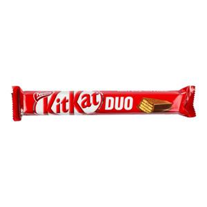 Шоколад молочный с хрустящей вафлей KitKat Duo 58г