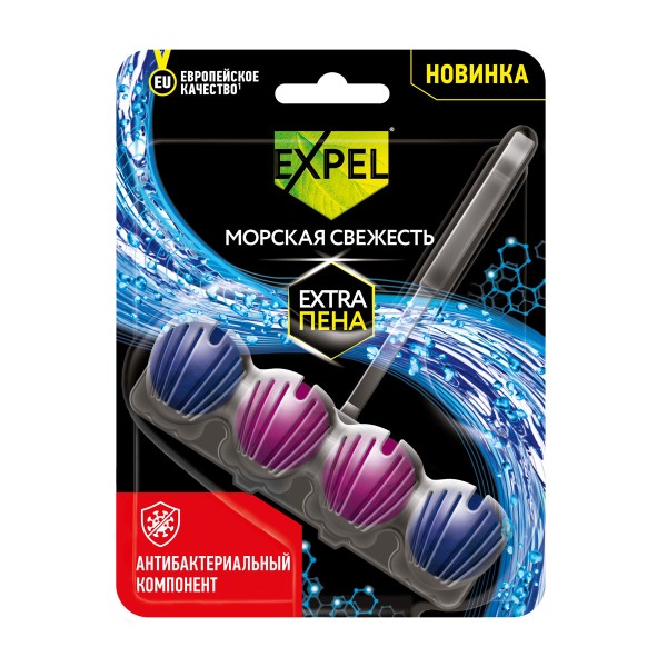 Блок гигиенический для унитаза  Expel 50г морская свежесть
