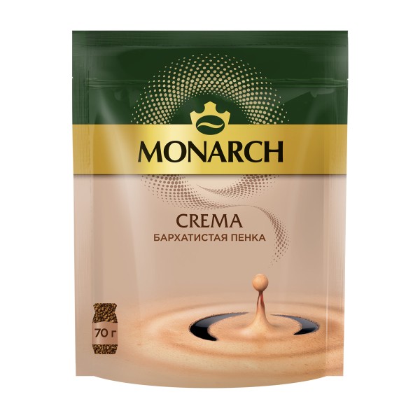 Кофе растворимый Monarch Crema 70г