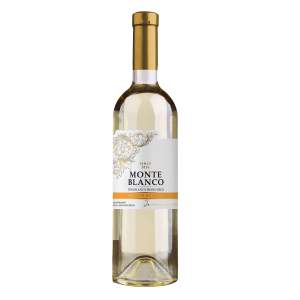 Вино белое полусухое Monte Blanco 11,5% 0,75л