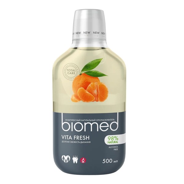 Ополаскиватель для полости рта Biomed 500мл vitafresh