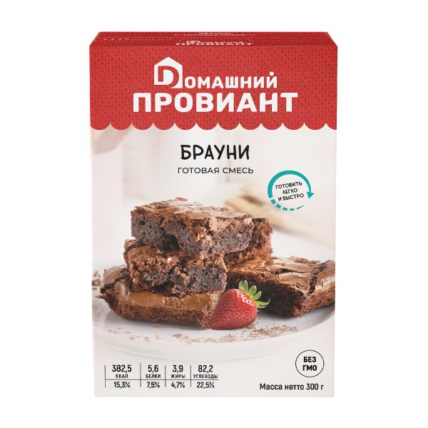 Смесь для выпечки Брауни Домашний Провиант 300г