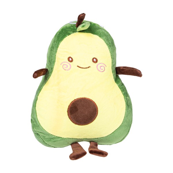 Игрушка мягкая Веселое авокадо 25см