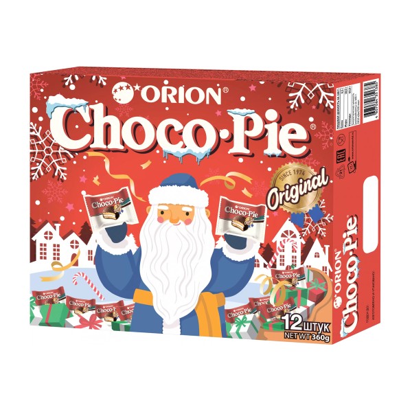 Печенье Choco Pie Orion 12штх30г Original