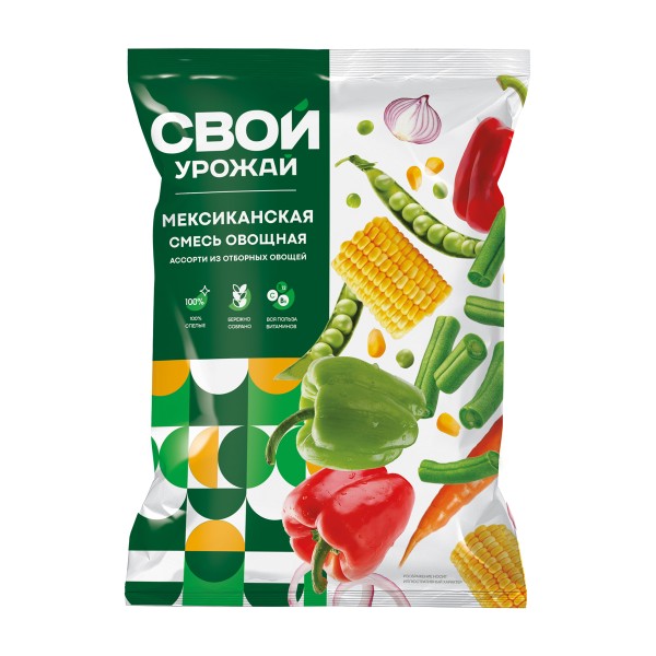 Смесь овощная Свой Урожай Мексиканская 400г