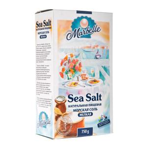 Соль морская Marbelle 750гр мелкая
