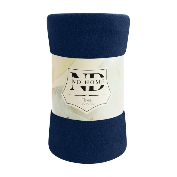 Плед флисовый 130х150см ND Play солид