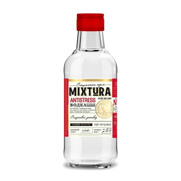 Водка особая Mixtura Antistress 40% 0,2л