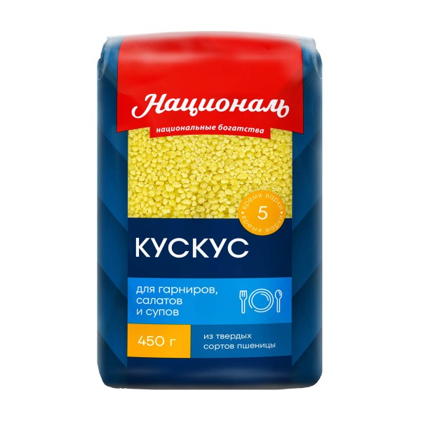 Крупа кускус пшеничный Националь 450г