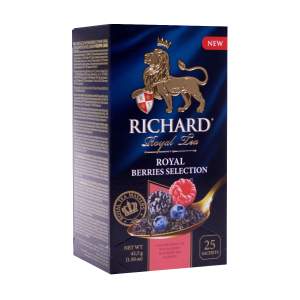 Чай Richard Royal Berries Selection черный 25 пакетиков