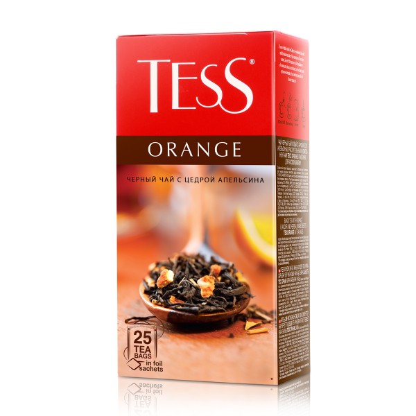 Чай черный Tess Orange 25пак