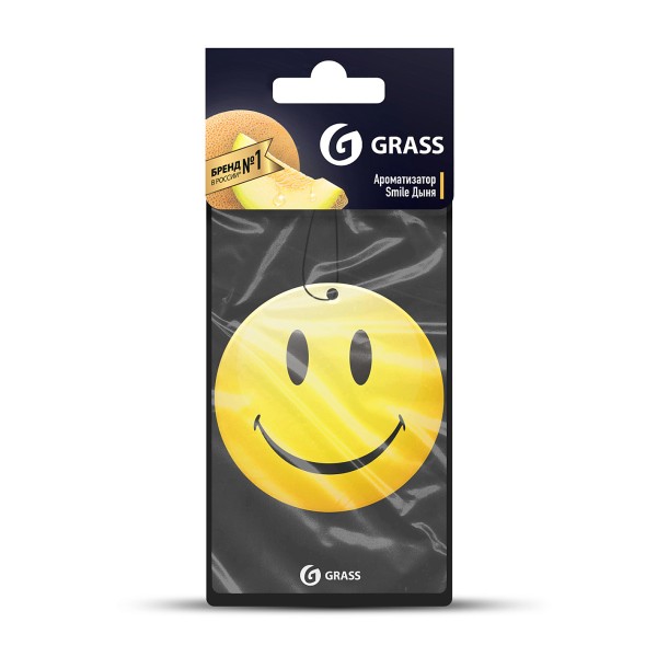 Ароматизатор Smile картонный Grass дыня