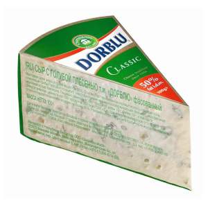 Сыр Dorblu с голубой плесенью 50% 100г БЗМЖ