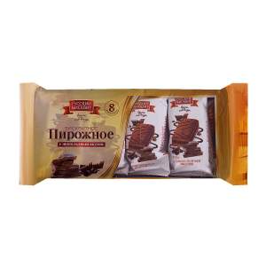 Пирожное бисквитное Русский бисквит 8шт шоколадное
