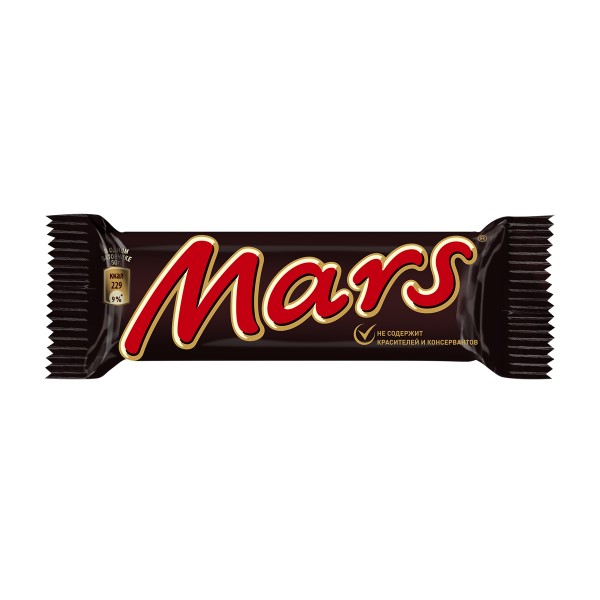 Батончик шоколадный Mars 50г