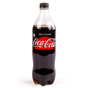 Напиток сильногазированный Coca-Cola Zero 0,9л