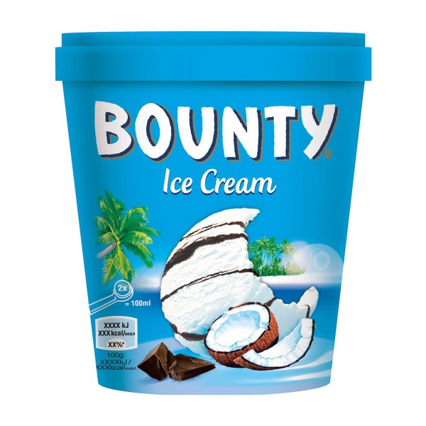 Мороженое Bounty 272г БЗМЖ
