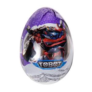 Яйцо шоколадное с сюрпризом Шоки-Токи Tobot  Конфитрейд 20г