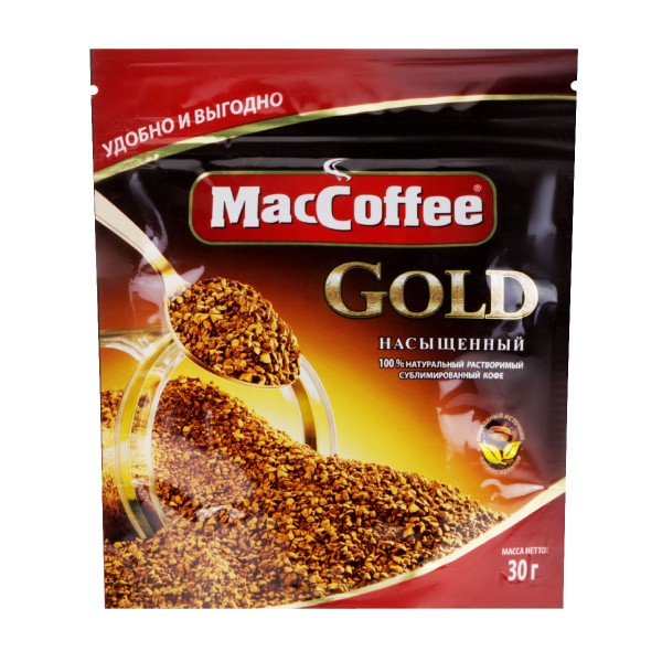 Кофе растворимый MacCoffee Gold 30г