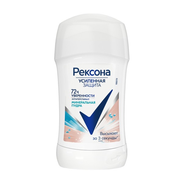 Антиперспирант-стик Рексона Women 40мл минеральная пудра