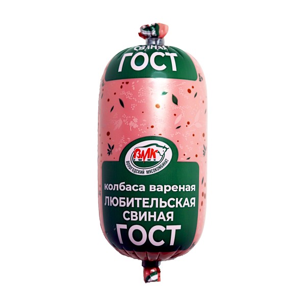Колбаса вареная Любительская Вологодский мясокомбинат 350г