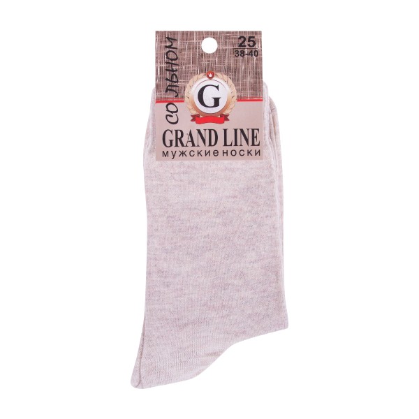 Носки мужские лен Grand Line р.25