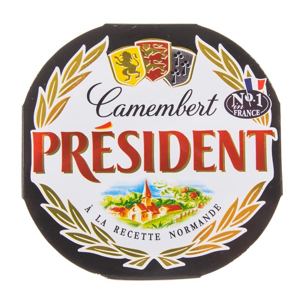 Сыр Camembert 45% President 125г БЗМЖ классический