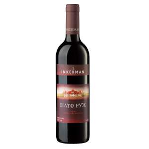 Вино красное полусухое Шато Руж Inkerman 0,7л