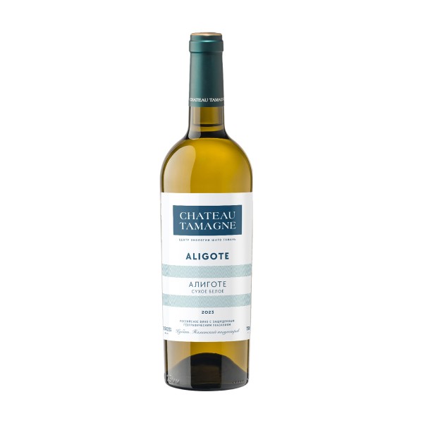 Вино белое сухое Chateau Tamagne Aligote 10,5-12,5% 0,75л