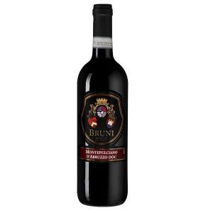 Вино красное сухое Bruni Montepulciano d'Abruzzo 12,5% 0,75л