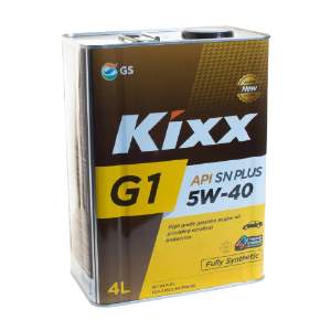 Масло моторное Kixx G1 5W-40 SN/GF-5/RC/CF 4л