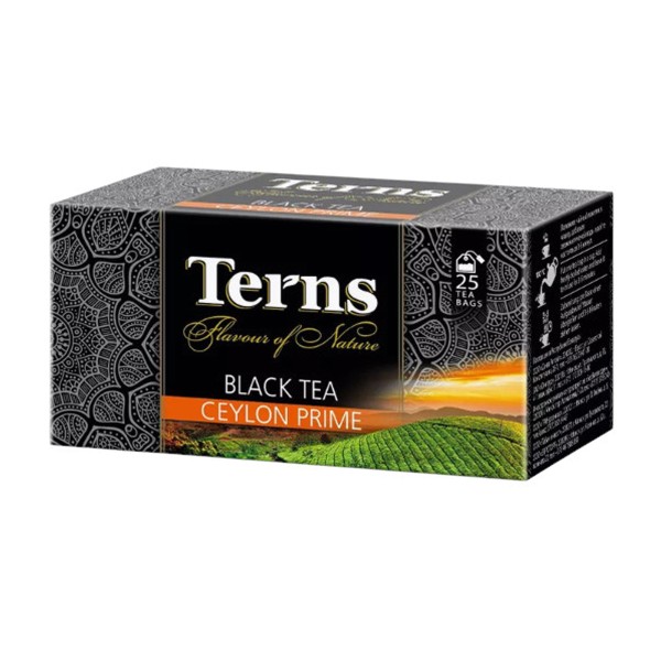 Чай черный Terns Ceylon prime 25пак